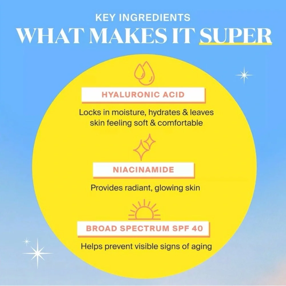 Supergoop! Mineral Glow Screen SPF 40 -Golden Hour